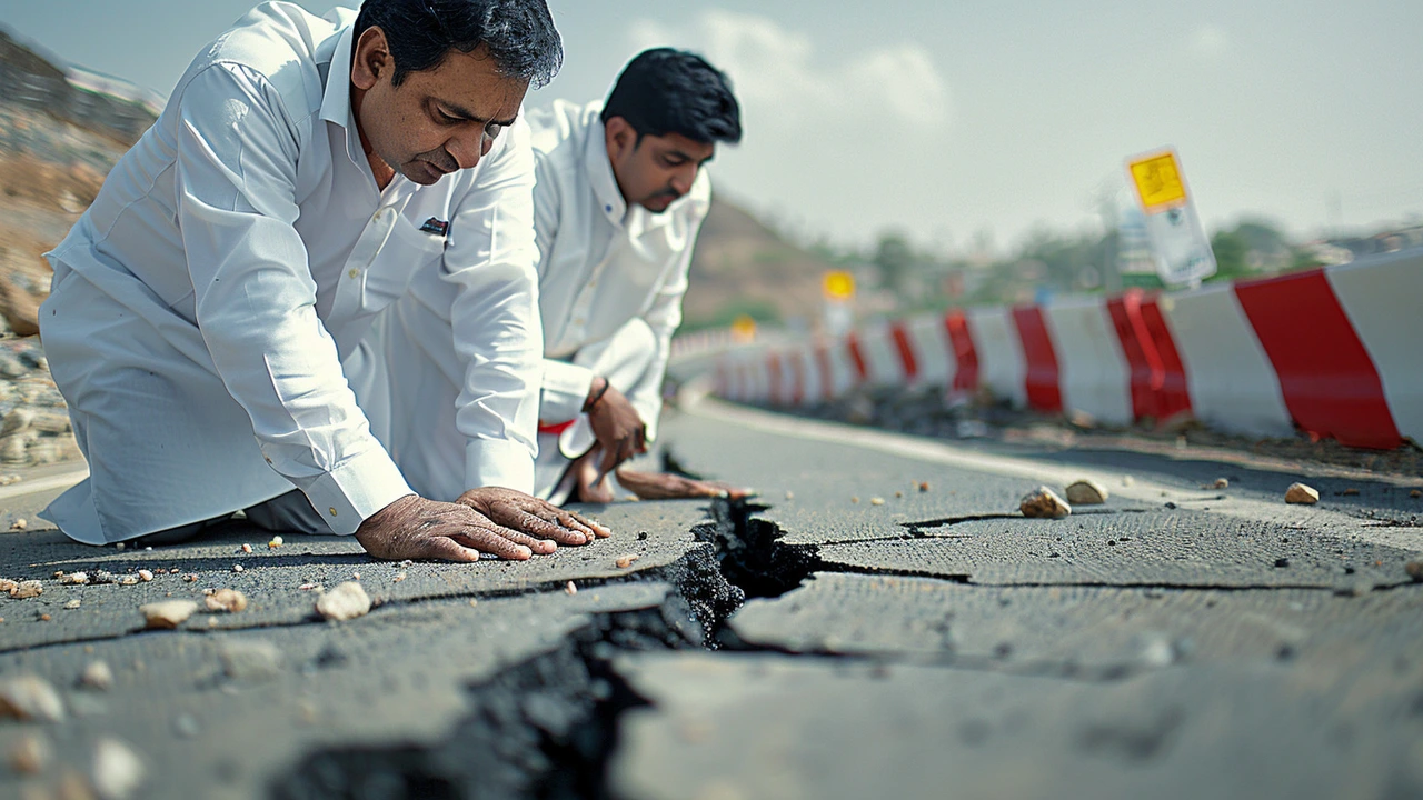 मरम्मत कार्य और यातायात प्रबंधन