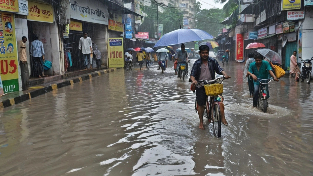 मुंबई में मूसलाधार बारिश: मध्य महाराष्ट्र, मुंबई, ठाणे के लिए IMD का रेड अलर्ट, लोकल ट्रेन और उड़ानें प्रभावित