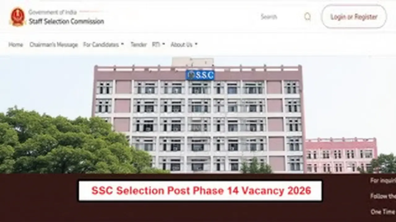 SSC Selection Post Phase 14: 3,003 पदों पर भर्ती, आवेदन शुरू